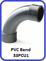 PVC Bend 33PCU1