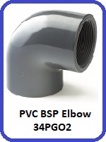 THREADED 90 DEG ELBOW 34PGO2