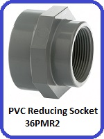 THREADED PVC REDUCING SOCKET