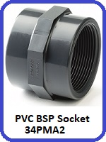 THREADED PVC SOCKET 34PMA2