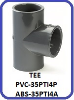 Plain PVC & ABS Tee