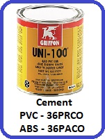 PVC CEMENT - ABS CEMENT