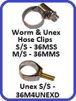 WORM CLIPS & UNEX HOSE CLIPS