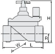 Plasctic Solenoid Valve