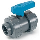 PVC/ ABS Double Union Ball Valve