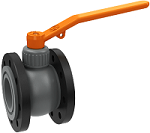 6” PVC Flanged Ball Valve