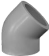 Fusion Welding 45 Deg Elbow